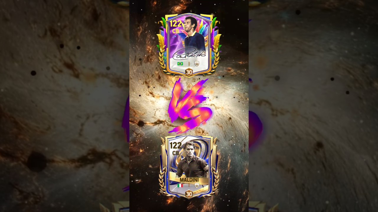 WHO IS BETTER??? Carlos Alberto 117 CB 🆚 Paolo Maldini 117 CB