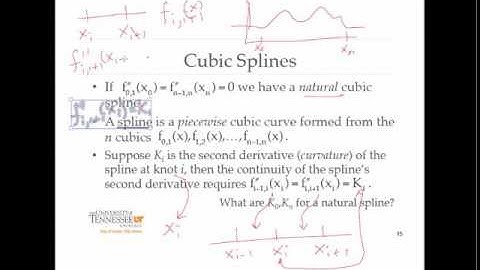 COSC370 - Interpolation and Curve Fitting (Part 3)