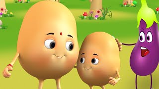 உருளைக் கிழங்கு செல்லக்குட்டி பாடல்கள் Chellakutti Potato Song | Children Kids Tamil Nursery Rhymes