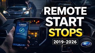 Subaru Remote Start Not Working? Starts Then Shuts Off Starlink Fix 