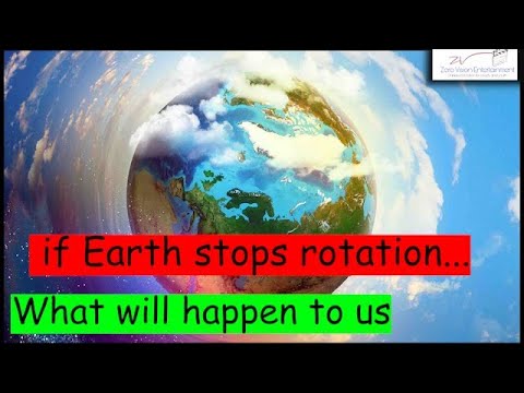 what happen if Earth stops rotating - YouTube