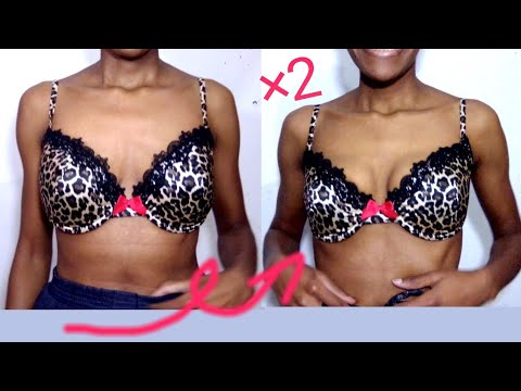 How to make a bra cup smaller! EP 8 Old Bra New Tricks series 