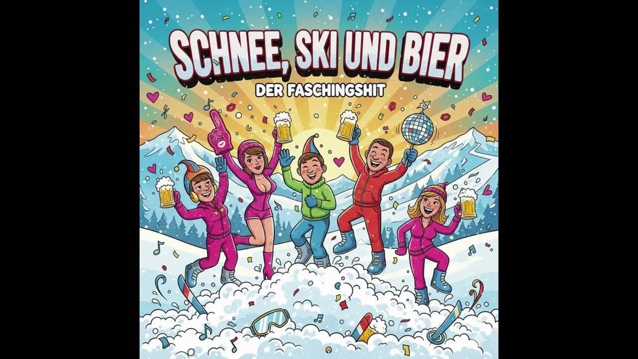 Schnee, Ski und Bier