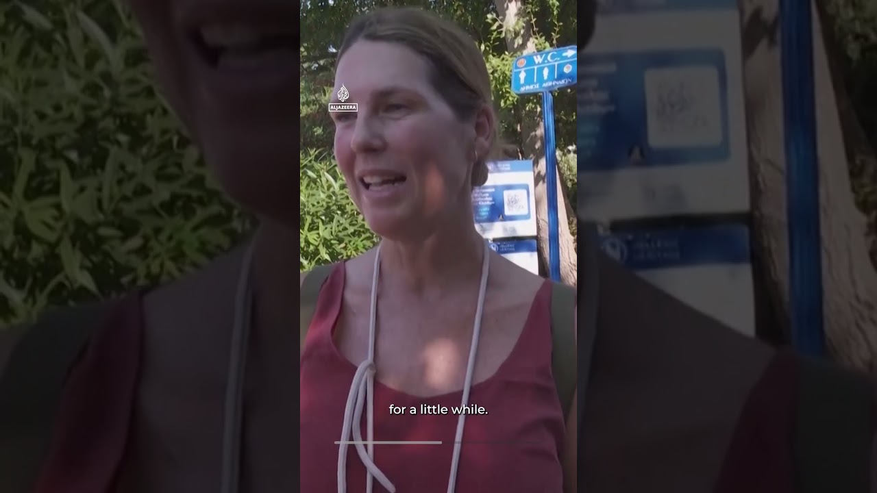 Greek-American tourists stabbed near the Acropolis | AJ #shorts
