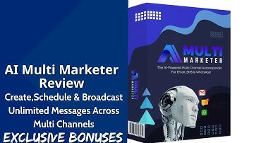 AI Multi Marketer Review | Create, Schedule & Broadcast Unlimited Messages Across Multi-Channels