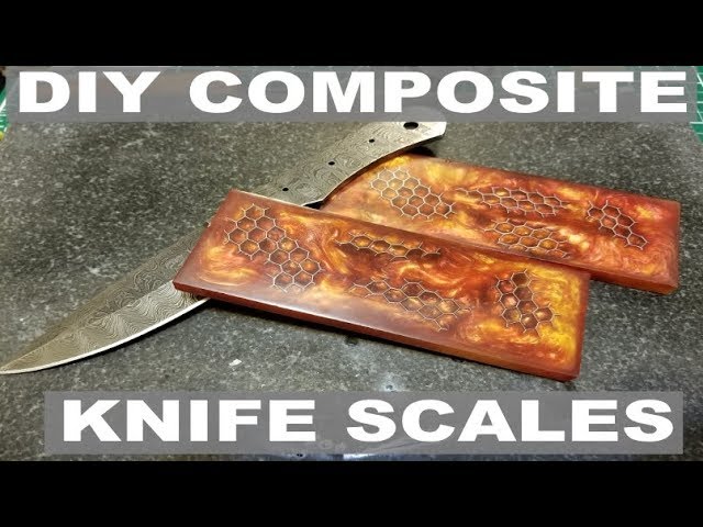 Making Cast Resin Aluminium Honeycomb Knife Scales : 6 Steps - Instructables