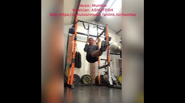 Straight Leg Inverted Hang 🏃 Skin the Cat 🐱 Half Lever 💪 on the rings #calisthenics