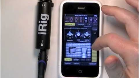 AmpliTube iRig Nashville Style Video - Country Rock Amp in Your iPhone