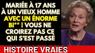 JE ME SUIS MARIÉE À 17 ANS AVEC UN HOMME DE 52 ANS AVEC UNE ÉNORME BITE ET VOUS NE CROIREZ PAS CE...