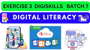 digital literacy exercise 3|digiskills dstp 2.0 batch 7| exercise no. 3 digital literacy|#exercise3