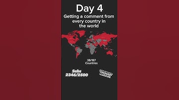 Day 4 of getting a comment from every country in the world