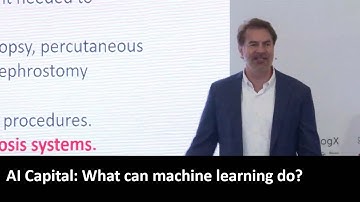 AI Capital: What can machine learning do? Implications for work and the economy | CogX 2019