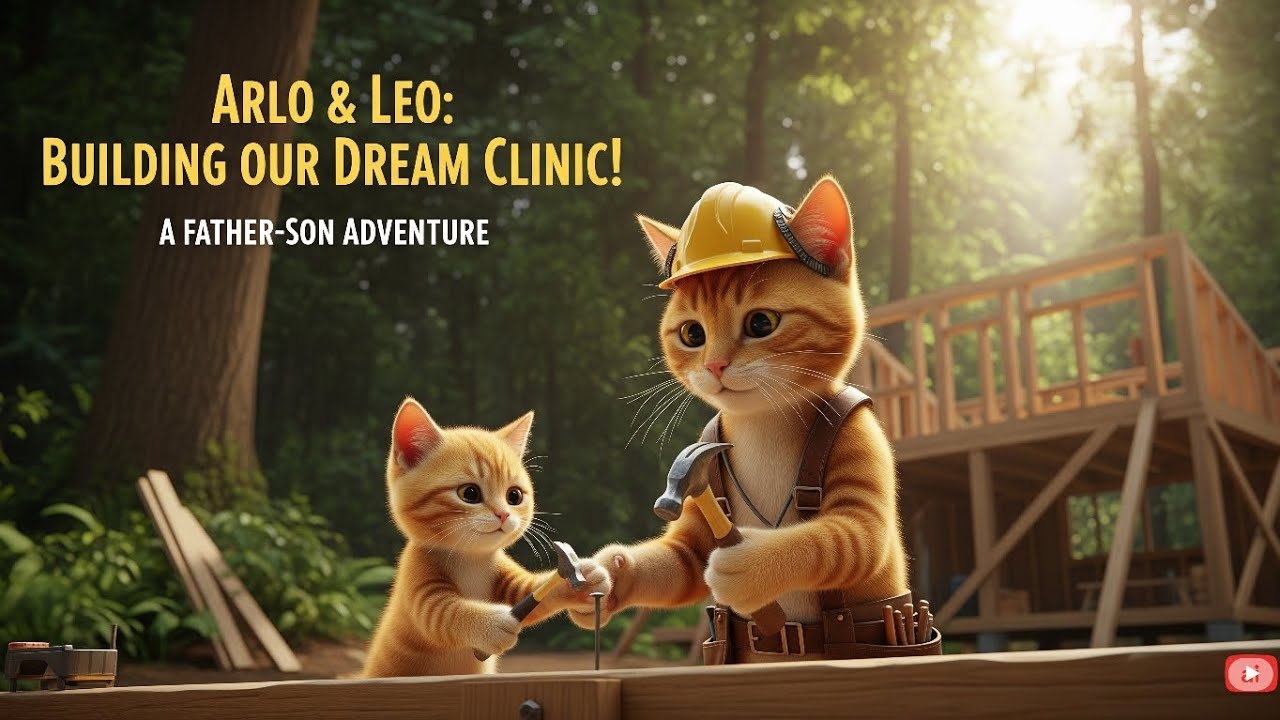 Cat Dad Creates a Forest Vet Clinic to Save Animals ❤️🐾