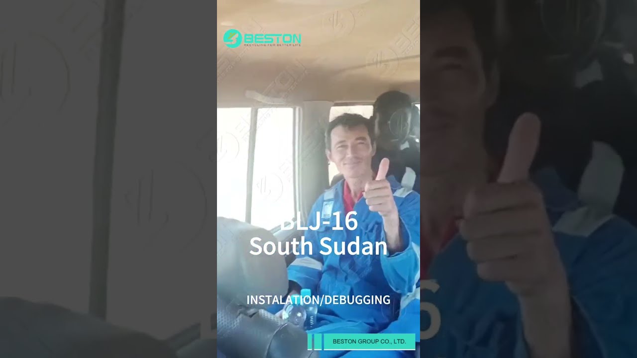 BLJ-16 Oil Sludge Pyrolysis Plant Installed in South Sudan 