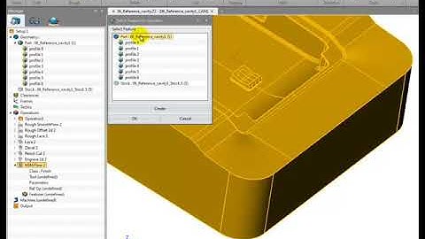 ZW3D CAM 3X Milling Tutorial - HSM Flow Operation