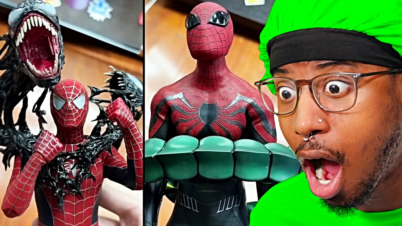 The COOLEST Spider-Man Figures EVER 😱