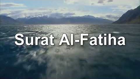 Surah Al Fatiha Multiple Language Subtitles   Mishary Rashid Al Afasy سورة الفات