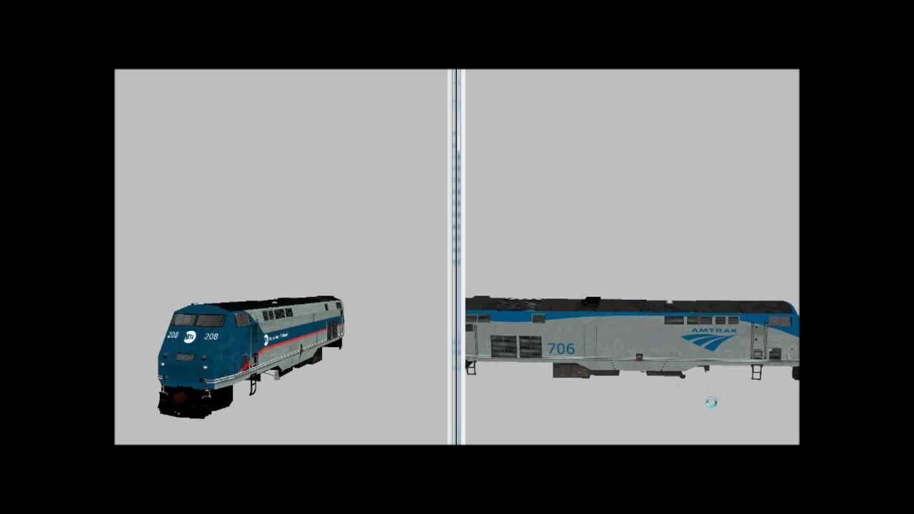 Trainz Metro North and Amtrak P32 Repaints YouTube
