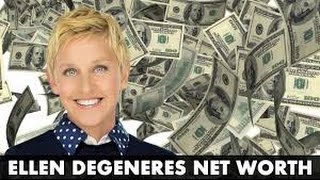 Ellen Degeneres Net Worth 2017