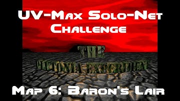Final Doom: The Plutonia Experiment (UV-Max Solo-Net Challenge) - Map 6: Baron