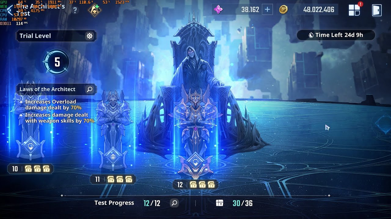 "SOLO LEVELING ARISE" F2P GUIDE: "ARCHITECT'S TEST TIER 5 (TEST 9-12)" (TP IS REALLY HIGH HERE)