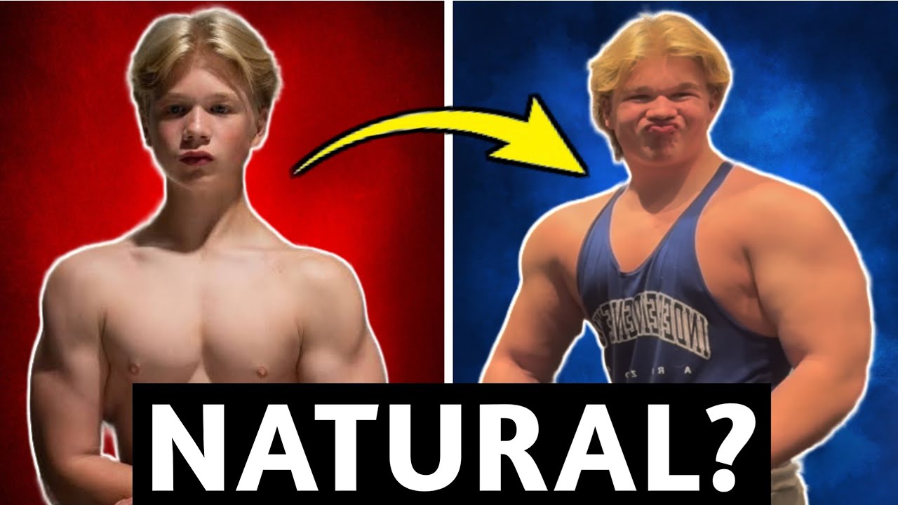 Steroids At 15 Is INSANE | Eric English CRAZY 1 Year Transformation ...