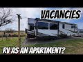 Using our RV as an Apartment for guests?  Getting it setup!