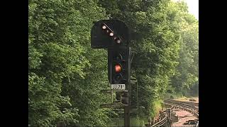 Cab ride Train Drivers eye View Metropolitan Line Rickmansworth to Croxley via North Curve A Stock