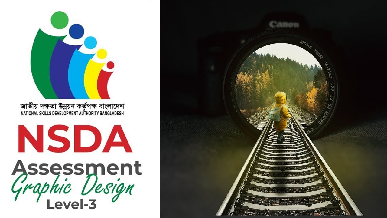 Baby Camera Photo Manipulation in Photoshop | NSDA Level 3 | Layer Mask Tutorial