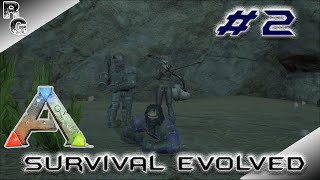 First Raid on the Center Map ➤ Ark: Survival Evolved ( S1E2 game Play)