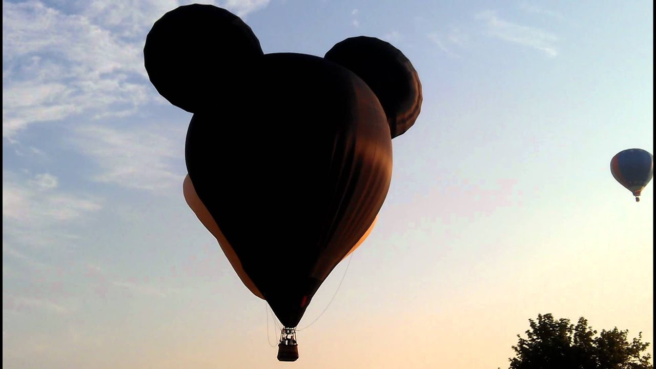 Mickey Mouse Hot Air Balloon Boise Classic YouTube