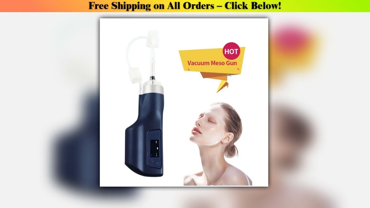 Whole Sale Vacuum Meso Gun Injector Hyaluronic Acid Filler Mesotherapy Negative Pressure Water