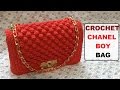 How to crochet Chanel boy bag