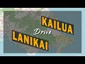 Hawaii Kai to Kailua Beach | Lanikai Beach | Kailua, Oahu 🌈 Hawaii 4K Driving