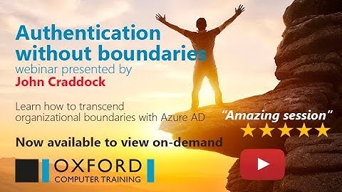 Authentication without boundaries with John Craddock