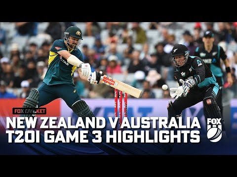 New Zealand vs. Australia - T20I Series: Game 3 - Full Match Highlights I 25/02/24 I Fox Cricket