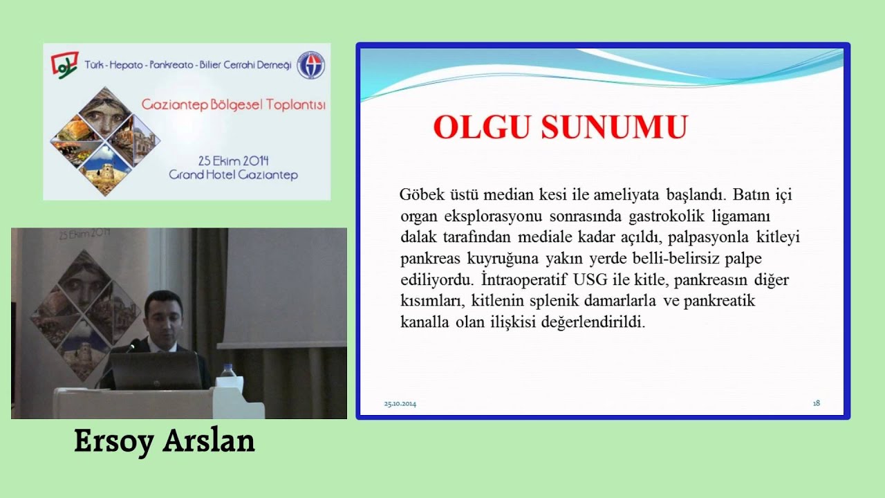 Olgu Sunumu Ersoy Arslan YouTube