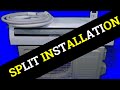 SPLIT AC INSTALLATION...... ||FLIER OUTSIDE THE ROOM  || knowledge4you