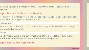 Resolving the New Fields Not Saving Issue on Heroku for Your Rails App