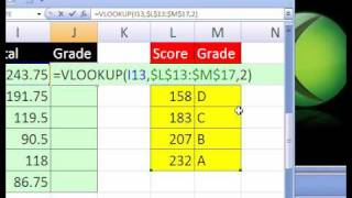 Excel Magic Trick #197: Grade Book with Weights