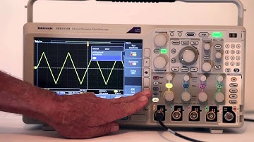 Using Reference Waveforms in the Tektronix MDO 3104 Digital Storage Oscilloscope