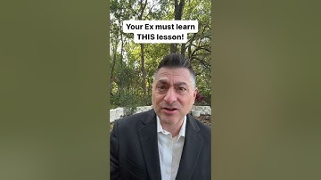 Your Ex Must Learn THIS Lesson!! #breakups #relationshipadvice #avoidantattachment