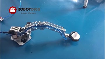 Stepper Motor Robot Arm from RobotDigg