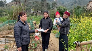 De huisbazin brengt onverwacht nieuws aan een arme alleenstaande moeder.