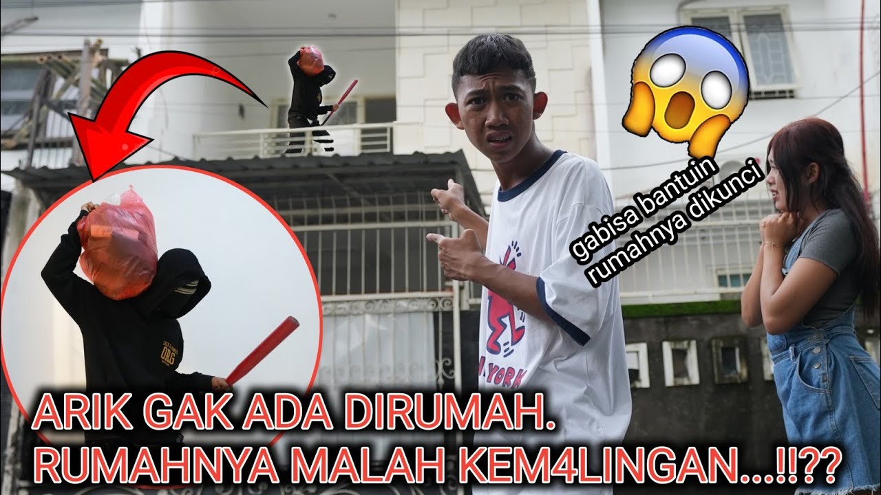 KESERUAN#80 | Gowes kaliling Komplek malah lihat rumah arik kemalingan??