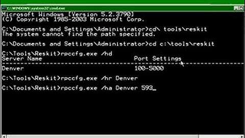 Publishing an Exchange Server for RPC over HTTP part 1
