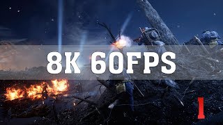 Battlefield 1 8K PC Gameplay - Nivelle Nights | TRUE 8K (7680x4320) | Titan Xp 4 Way SLI | ThirtyIR