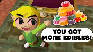 A Baked Gamer Tries Zelda Puzzles in a 3 Heart Run