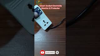 Smart Socket Electricity Monitor & Protector | #shorts #video #viralvideo #new #technology