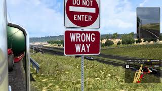 American Truck Simulator - Escort haul from Oxnard CA to Bartow CA